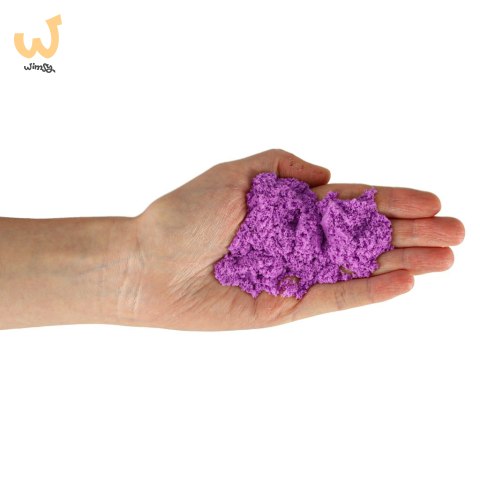 Piasek kinetyczny 1kg w woreczku fioletowy Piasek kinetyczny 1kg w woreczku fioletowy