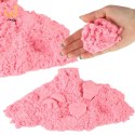 Piasek kinetyczny 1kg w woreczku różowy