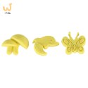 Piasek kinetyczny 1kg w woreczku żółty