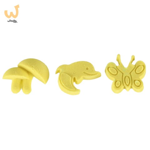 Piasek kinetyczny 1kg w woreczku żółty Piasek kinetyczny 1kg w woreczku żółty