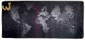 Podkładka pod mysz na biurko mata mapa świata 40x90cm