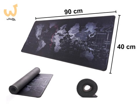 Podkładka pod mysz na biurko mata mapa świata 40x90cm Podkładka pod mysz na biurko mata mapa świata 40x90cm