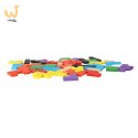 Puzzle drewniane układanka tetris klocki 40el.