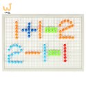 Puzzle pinezki grzybki układanka obrazkowa 296 sztuk