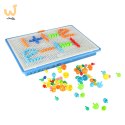 Puzzle pinezki grzybki układanka obrazkowa 296 sztuk