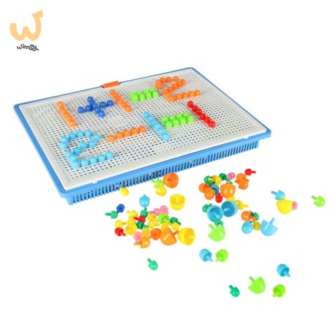 Puzzle pinezki grzybki układanka obrazkowa 296 sztuk Puzzle pinezki grzybki układanka obrazkowa 296 sztuk