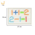 Puzzle pinezki grzybki układanka obrazkowa 296 sztuk
