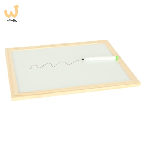 Tablica magnetyczna kredowa wielofunkcyjna farma + kredka marker gąbka Tablica magnetyczna kredowa wielofunkcyjna farma + kredka marker gąbka