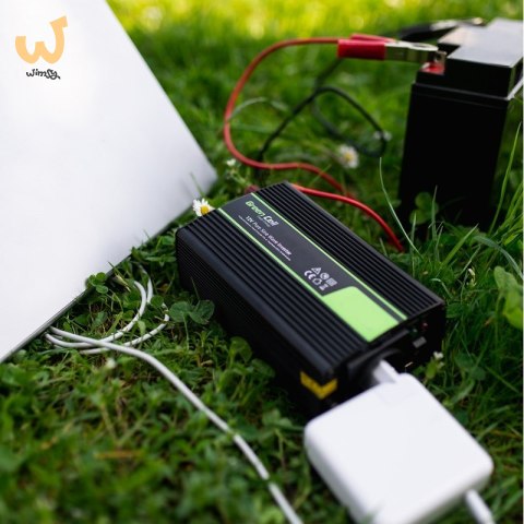GREEN CELL PRZETWORNICA INV03DE 12V - 230V 500W/1000W MODYFIKOWANA SINUSOIDA GREEN CELL PRZETWORNICA INV03DE 12V - 230V 500W/1000W MODYFIKOWANA SINUSOIDA