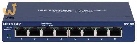 Switch Netgear GS108GE 8p Unmanaged Gigabit Switch Netgear GS108GE 8p Unmanaged Gigabit