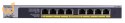 Switch Netgear GS108PP-100EUS 8p PoE 123W (PoE+: 8p) Unmanaged Gigabit