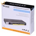 Switch Netgear GS108PP-100EUS 8p PoE 123W (PoE+: 8p) Unmanaged Gigabit