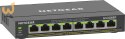 Switch Netgear GS308EP-100PES 8p PoE 62W (PoE+: 8p) Unmanaged Gigabit