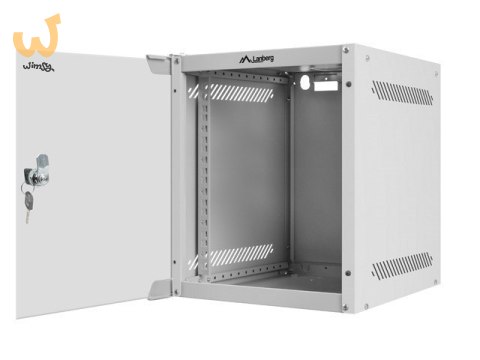 Szafa rack Lanberg WF10-2306-10S (6U; 329mm / 280mm / 310 mm; wisząca; Szklane; 10"; kolor szary) Szafa rack Lanberg WF10-2306-10S (6U; 329mm / 280mm / 310 mm; wisząca; Szklane; 10"; kolor szary)