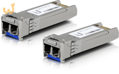 Wkładka SFP+ Ubiquiti 10 Gbps Single-Mode Optical Module 2-pack Wkładka SFP+ Ubiquiti 10 Gbps Single-Mode Optical Module 2-pack