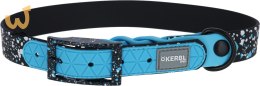 KERBL Obroża dla psa Lima, 36 - 45 cm, 25 mm, niebieski/czarny