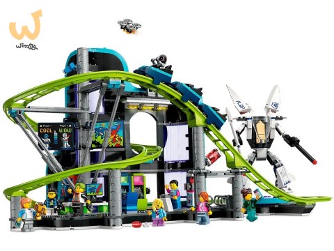 LEGO City 60421 Park Świat robotów z rollercoasterem LEGO City 60421 Park Świat robotów z rollercoasterem