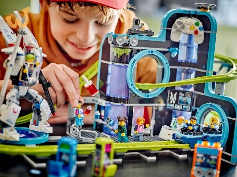 LEGO City 60421 Park Świat robotów z rollercoasterem LEGO City 60421 Park Świat robotów z rollercoasterem