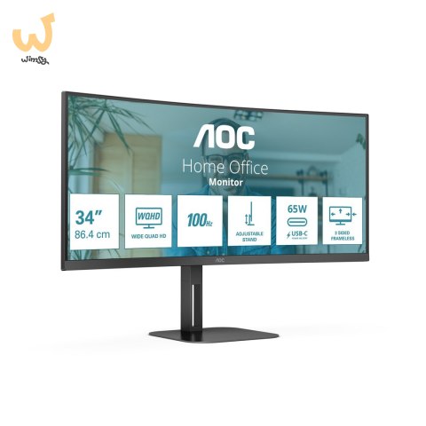 MONITOR AOC LED 34" CU34V5C/BK MONITOR AOC LED 34" CU34V5C/BK