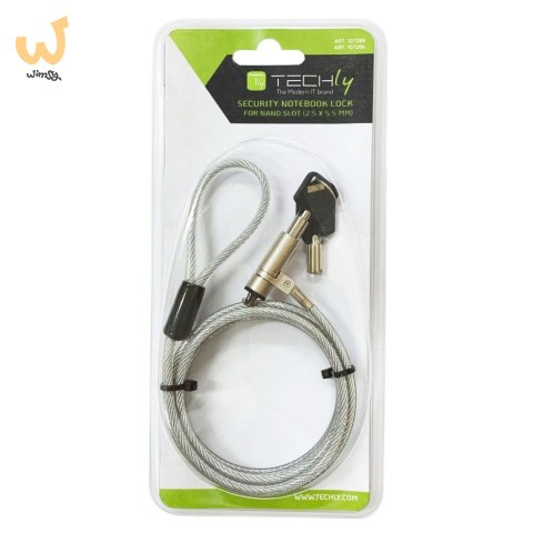 TECHLY LINKA ZABEZPIECZAJĄCA NANO SLOT 2.5X5.5MM N TECHLY LINKA ZABEZPIECZAJĄCA NANO SLOT 2.5X5.5MM N