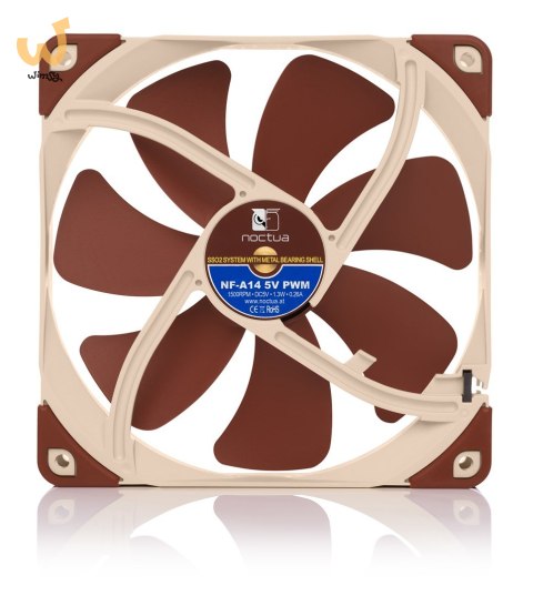 Wentylator NOCTUA 140mm NF-A14 5V PWM Wentylator NOCTUA 140mm NF-A14 5V PWM