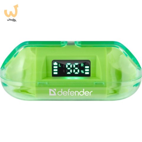 DEFENDER SŁUCHAWKI BLUETOOTH TWINS 916 ZIELONE DEFENDER SŁUCHAWKI BLUETOOTH TWINS 916 ZIELONE