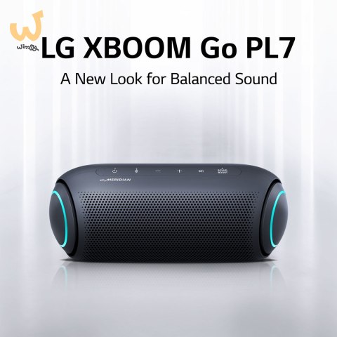 Głośnik LG XBOOM Go PL7 (czarny, bezprzewodowy) (WYPRZEDAŻ) Głośnik LG XBOOM Go PL7 (czarny, bezprzewodowy) (WYPRZEDAŻ)