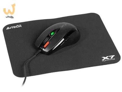 Mysz A4 TECH X-Game X-7120 A4TMYS46028 (optyczna; 3000 DPI; kolor czarny) Mysz A4 TECH X-Game X-7120 A4TMYS46028 (optyczna; 3000 DPI; kolor czarny)