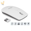 Mysz Esperanza EM120W (optyczna; 1600 DPI; kolor biały)