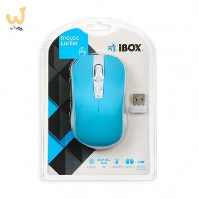 Mysz IBOX LORIINI IMOF008WBL (optyczna; 1600 DPI; kolor niebieski Mysz IBOX LORIINI IMOF008WBL (optyczna; 1600 DPI; kolor niebieski