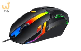 VAKOSS MYSZKA GAMINGOWA PODŚWIETLANA TM-5133K