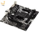 Płyta główna Asrock B450M-HDV R4.0 (AM4; 2x DDR4 DIMM; Micro ATX)