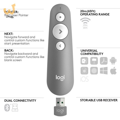Pilot LOGITECH R500 LASER PRESENTATION Pilot LOGITECH R500 LASER PRESENTATION