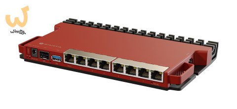 Router Mikrotik L009UiGS-RM Total Ethernet Ports:9; Architecture:ARM; CPU core:2 Router Mikrotik L009UiGS-RM Total Ethernet Ports:9; Architecture:ARM; CPU core:2