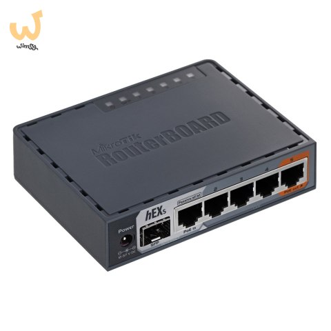 Router Mikrotik hEX S (RB760iGS) Total Ethernet Ports:6; Architecture:MMIPS; CPU core:2 Router Mikrotik hEX S (RB760iGS) Total Ethernet Ports:6; Architecture:MMIPS; CPU core:2