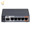 Router Mikrotik hEX S (RB760iGS) Total Ethernet  Ports:6; Architecture:MMIPS; CPU core:2