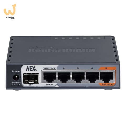 Router Mikrotik hEX S (RB760iGS) Total Ethernet Ports:6; Architecture:MMIPS; CPU core:2 Router Mikrotik hEX S (RB760iGS) Total Ethernet Ports:6; Architecture:MMIPS; CPU core:2
