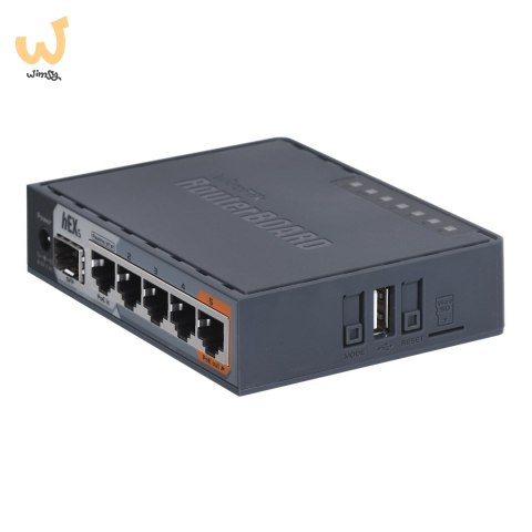 Router Mikrotik hEX S (RB760iGS) Total Ethernet Ports:6; Architecture:MMIPS; CPU core:2 Router Mikrotik hEX S (RB760iGS) Total Ethernet Ports:6; Architecture:MMIPS; CPU core:2