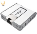 Router WiFi 4 Mikrotik mAP lite (RBmAPL-2nD) 2,4GHz(2x2) 1p