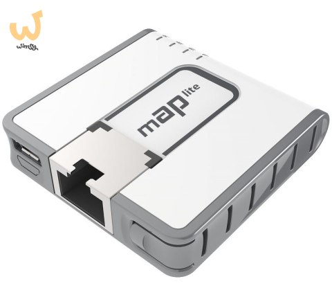 Router WiFi 4 Mikrotik mAP lite (RBmAPL-2nD) 2,4GHz(2x2) 1p Router WiFi 4 Mikrotik mAP lite (RBmAPL-2nD) 2,4GHz(2x2) 1p