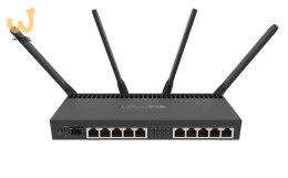 Router WiFi 5 Mikrotik RB4011iGS+5HacQ2HnD-IN 2,4GHz(2x2)/5GHz(4x4) 11p