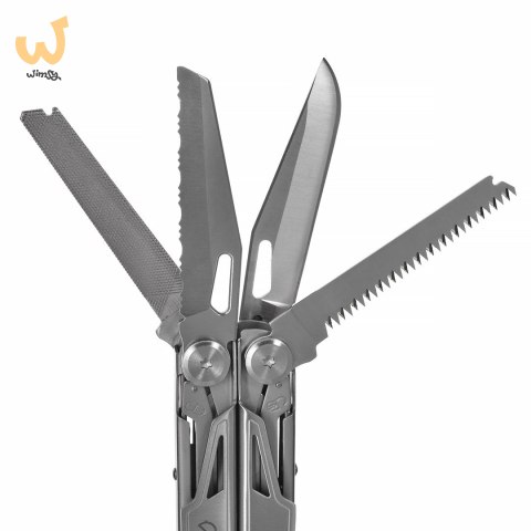 Multitool AZYMUT Giewon - 14 narzędzi + kabura do pasa (H2038) Multitool AZYMUT Giewon - 14 narzędzi + kabura do pasa (H2038)