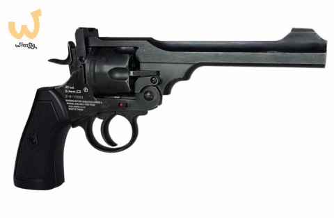 Rewolwer WEBLEY MKVI .455 Service kal.5,5 mm Diabolo łuski 6-strzał. lufa 6" CO2 Battlefield Ekp do17J Rewolwer WEBLEY MKVI .455 Service kal.5,5 mm Diabolo łuski 6-strzał. lufa 6" CO2 Battlefield Ekp do17J