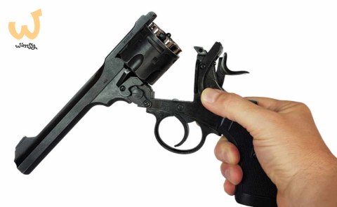 Rewolwer WEBLEY MKVI .455 Service kal.5,5 mm Diabolo łuski 6-strzał. lufa 6" CO2 Battlefield Ekp do17J Rewolwer WEBLEY MKVI .455 Service kal.5,5 mm Diabolo łuski 6-strzał. lufa 6" CO2 Battlefield Ekp do17J