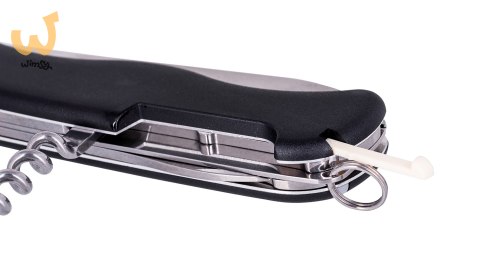 Scyzoryk Victorinox Pickniker, 11 f, 111mm, czarny Scyzoryk Victorinox Pickniker, 11 f, 111mm, czarny