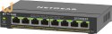 Switch Netgear GS308EPP-100PES 8p PoE 123W (PoE+: 8p) Unmanaged Gigabit