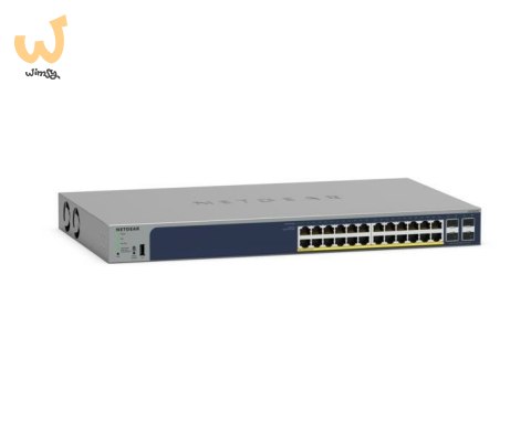 Switch Netgear GS728TPP-300EUS 28p PoE 380W (PoE+: 24p) Managed Gigabit Switch Netgear GS728TPP-300EUS 28p PoE 380W (PoE+: 24p) Managed Gigabit