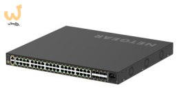 Switch Netgear GSM4248P-100EUS 48p PoE 480W (PoE+: 40p) Managed Gigabit