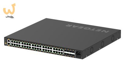 Switch Netgear GSM4248P-100EUS 48p PoE 480W (PoE+: 40p) Managed Gigabit Switch Netgear GSM4248P-100EUS 48p PoE 480W (PoE+: 40p) Managed Gigabit