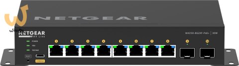 Switch Netgear M4250-8G2XF (XSM4216F) 10p PoE 220W (PoE+: 8p) Managed Gigabit